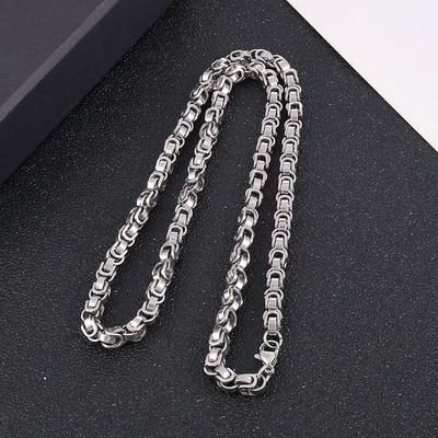 Single Chain Patching Necklace Creative Fashion Personality Men and Women Versatile Decorations