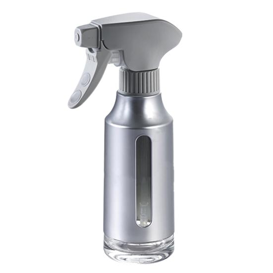 

Стеклянный распылитель для оливкового масла, мистер для приготовления пищи, дозатор масла с легким наливом, бутылка для масла, распылитель для рапсового масла для аэрофритюрницы, кухонные гаджеты U серый