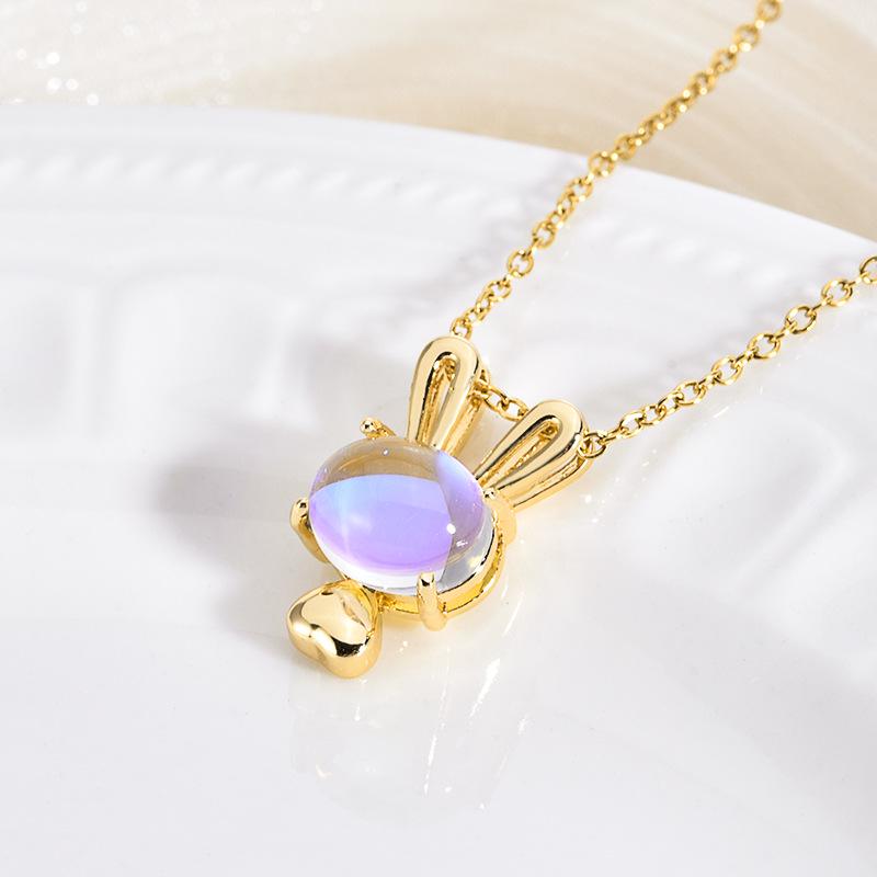 18K Gold-Plated Zircon Pendant Necklace for Women - Versatile, Non-fading Clavicle Chain Jewelry