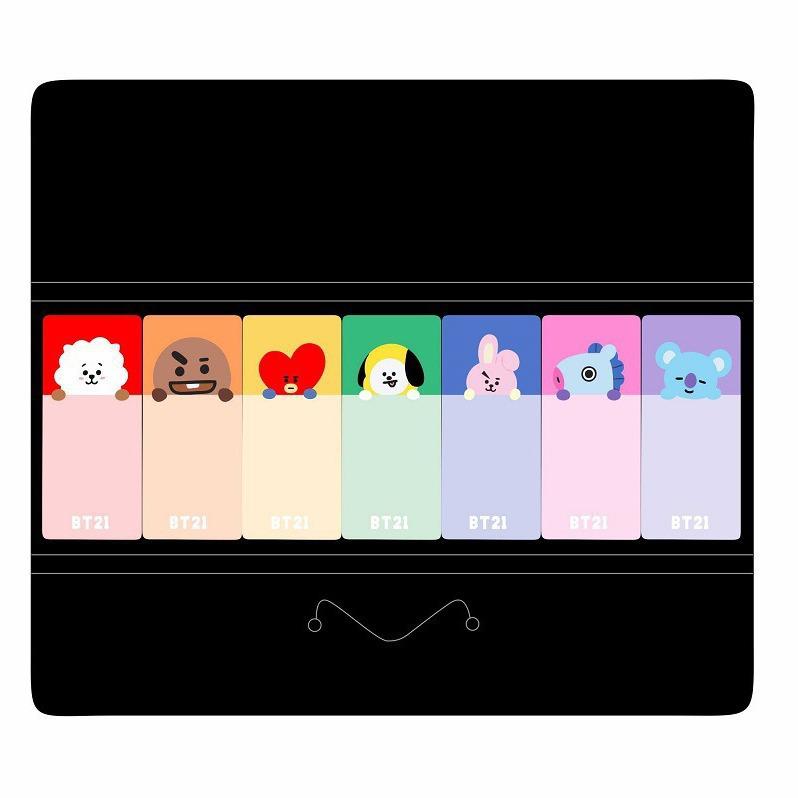 BTS BP Cartoon Animal Sticky Notes Memo Strips