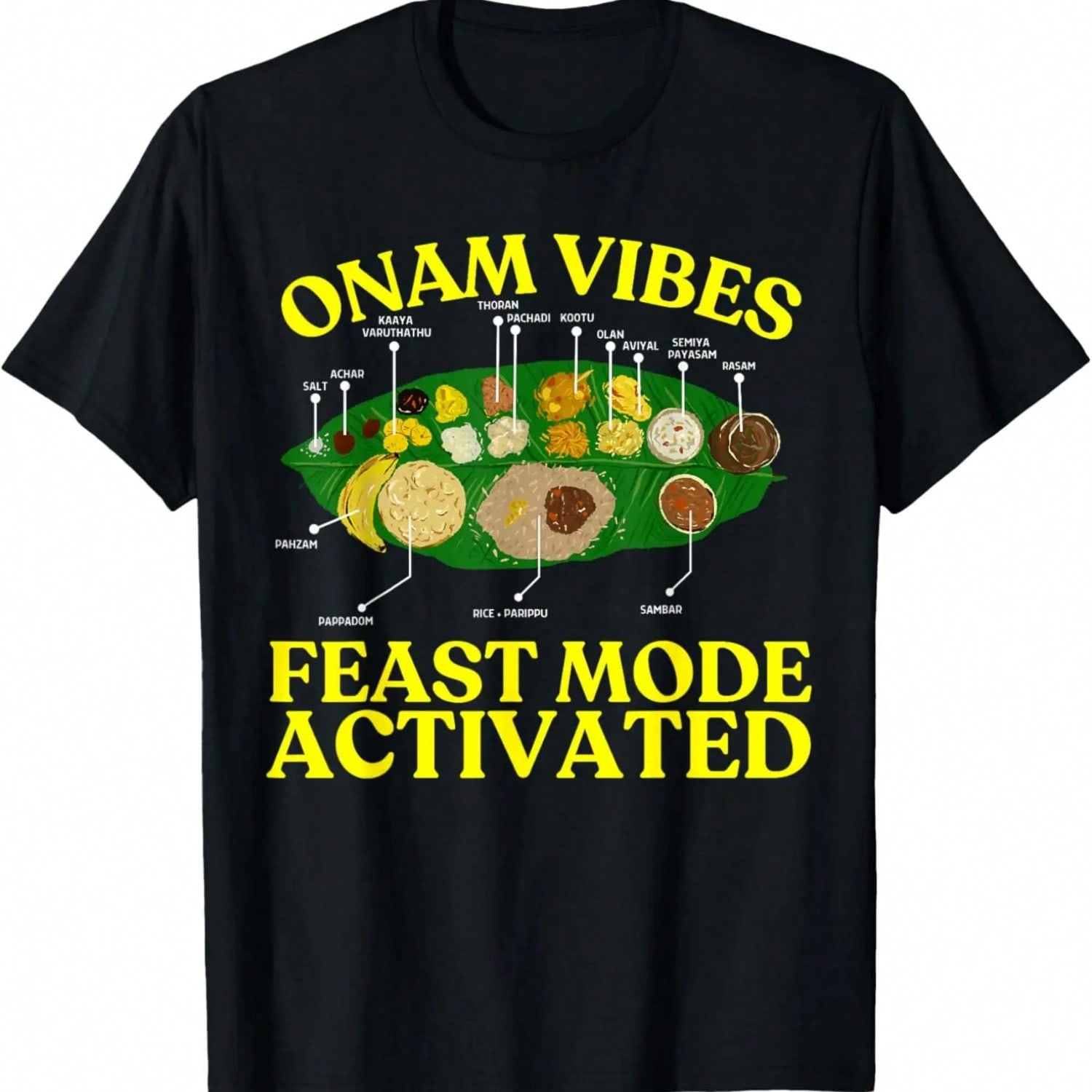 Onam Vibes Sadya Feast Activated Cool S T-Shirt S разноцветный