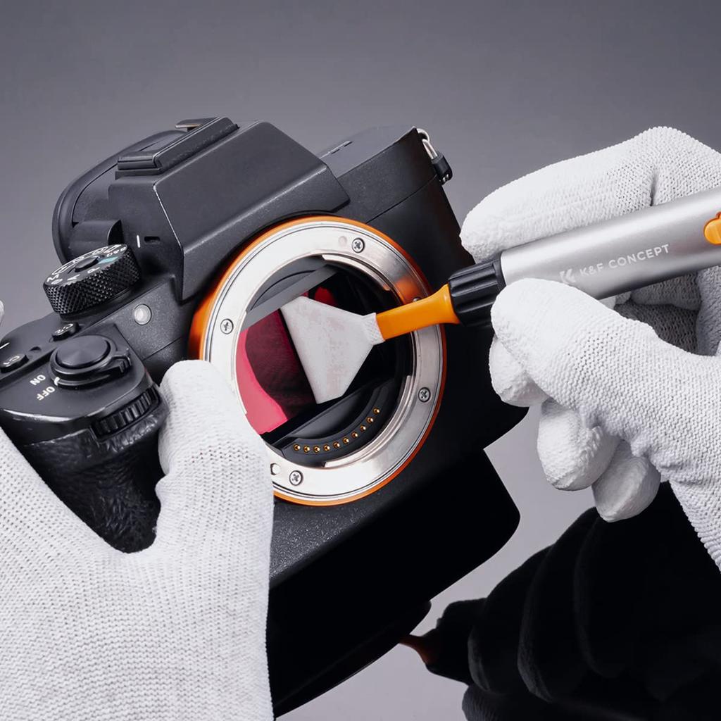 Concept Cleaning Pen Sensor Versatile Switch Series Swab for Glasses Soft Brush Included K&F Multi-Function (Includes Full-Size Swab) Cameras, Lenses,