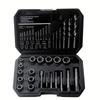26pcs Damaged Nut And Bolt Extractor Set With Drills, Hex Screw Tool Socket, Bolt Remover, Compact Box For Easy Storage And Carrying