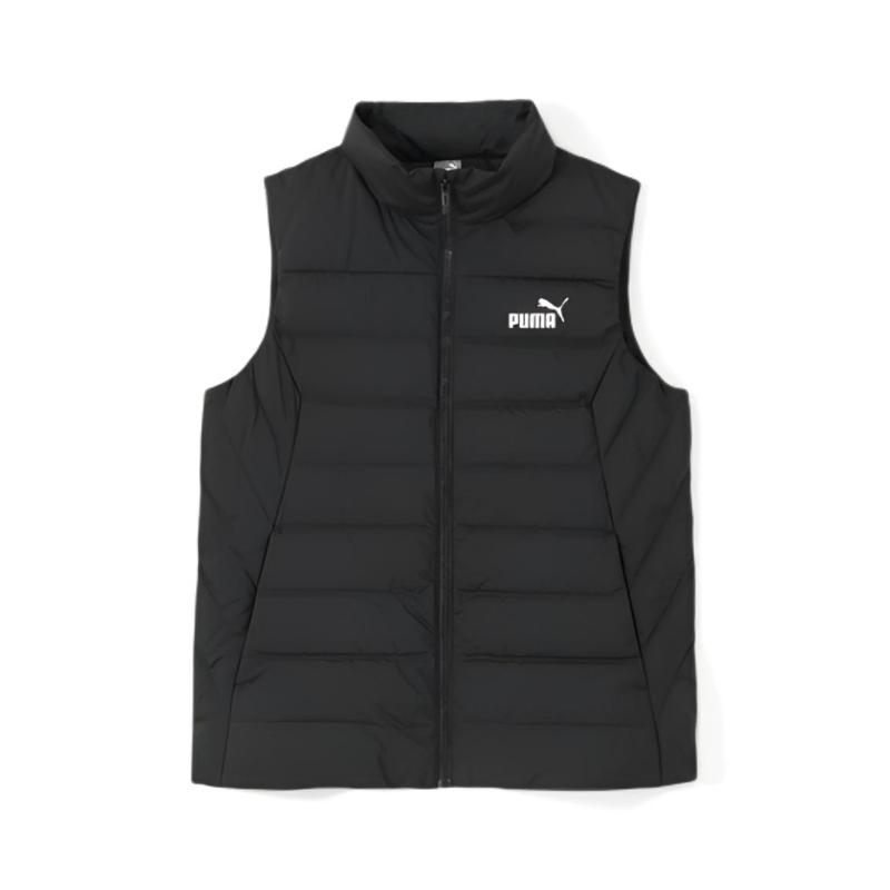 

Puma Ess Logo Loose Duck Down Warm Sleeveless Vest Women vest 684536-01 M