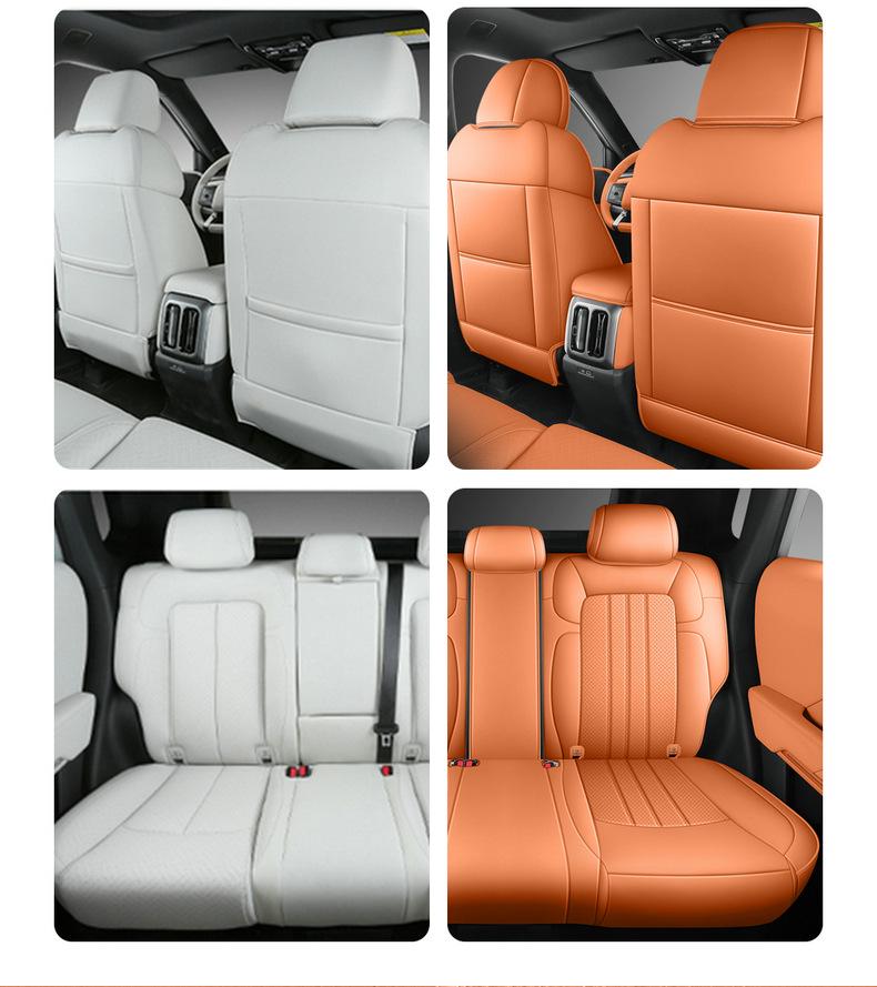 2025 Fangchengbao Ti7 Full-Coverage Breathable Leather Car Seat Cushion