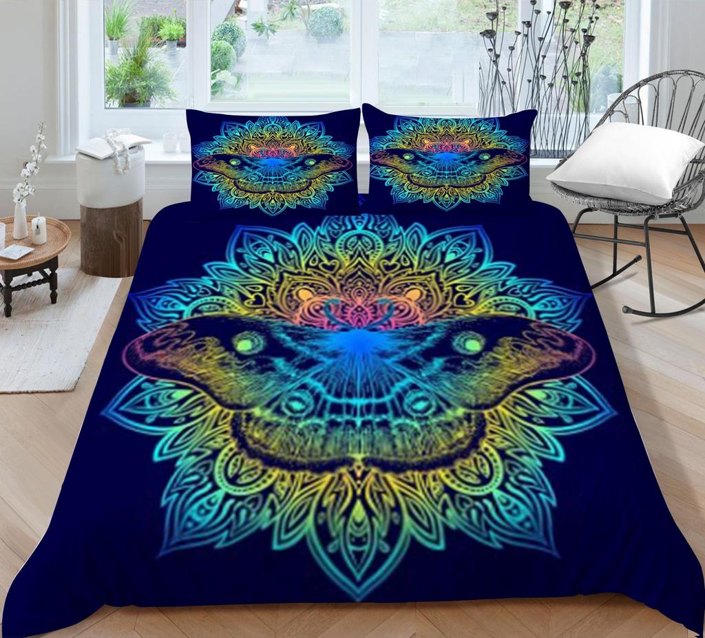 3D Printing Bedding Cover Set Breathable Home Bedspreads Microfiber King Queen Size Boy Teen Soft Duvet Cover