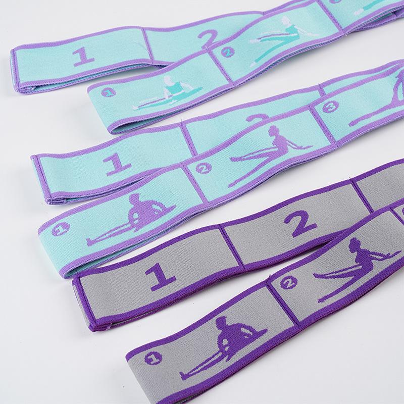 Yoga Resistance Band for Kids and Adults - Stretch, Dance, Fitness Trainer