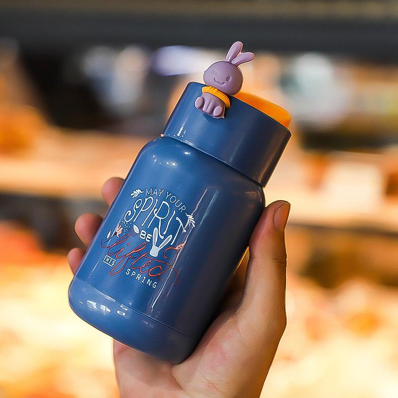 Mini Mini Water Cup, Elf Rabbit Hand Cup, Small Cup, Children's Student Simple and Cute Water Cup