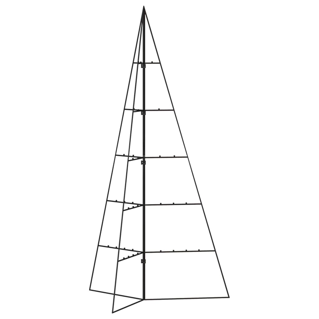 Vidaxl Metal Christmas Tree, For Decoration, Black, 100 Cm
