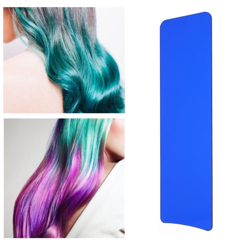 Double Sided Balayage Board Acrylic Material Hair Dye Board Highlighting Paddle Hair Salon