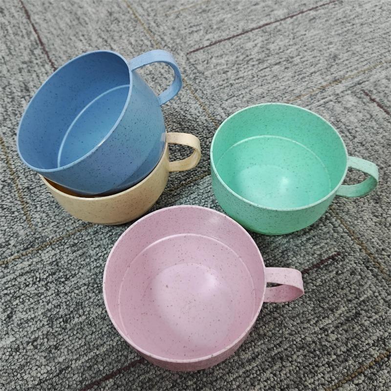 Multi-functional Minimalist Coffee Drink Cup, Portable Colorful Cup, Simple Large Drink Cup