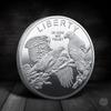 Souvenir Coin American Eagle of Liberty Commemorative Coin Double Eagle Lucky Gold Silver Coin Commemorative Medal