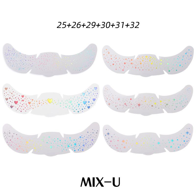 Simulation Sommersprossen Aufkleber Make-up Gesichtsaufkleber Wasserdicht und Schweißfest Natürliche Sommersprossenfarbe Bräunung Heiß Silber Tattoo-Aufkleber