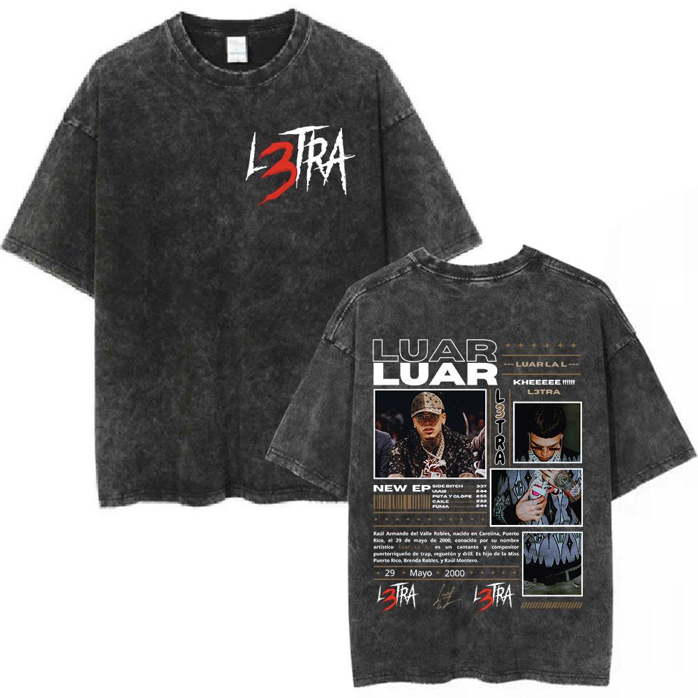 Alvaro Diaz Sayonara Album Vintage Washed T Shirts Mens Clothing Hip Hop Oversized Short Sleeve Tshirt Casual Cotton Tshirts