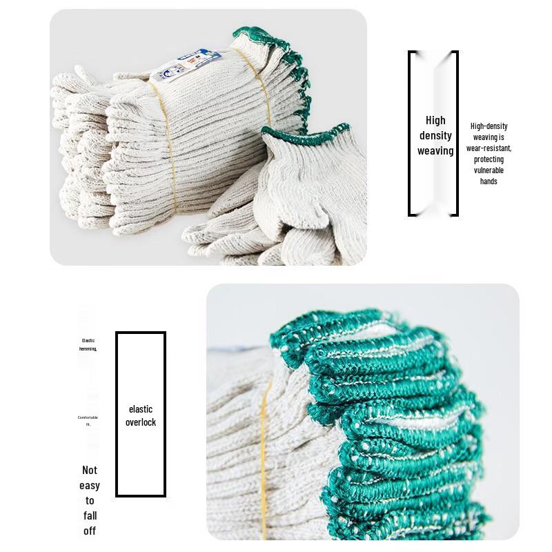 Dongfanghong Cotton Yarn Work Gloves