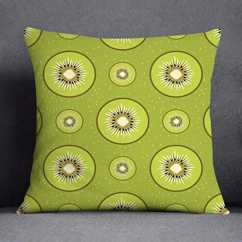 Fruit Pattern Home Decoration Pillowcase Square Pillowcase Home Office Decoration Cushion Cover