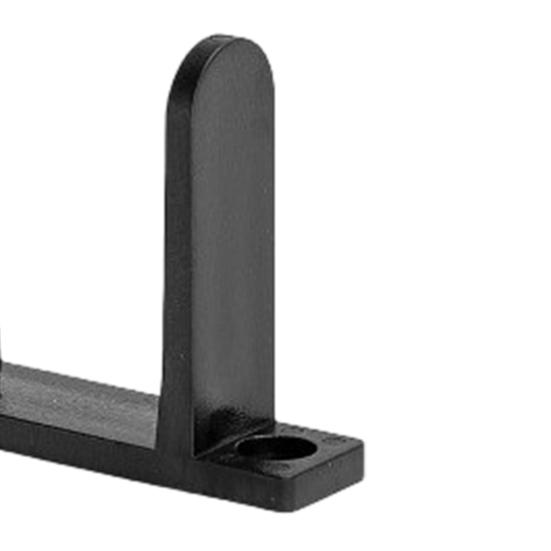 4Pcs Siding Closet Door Floor Guides Simple Installation Universal Sliding Cabinet Door Bottom Guide with Screws Set