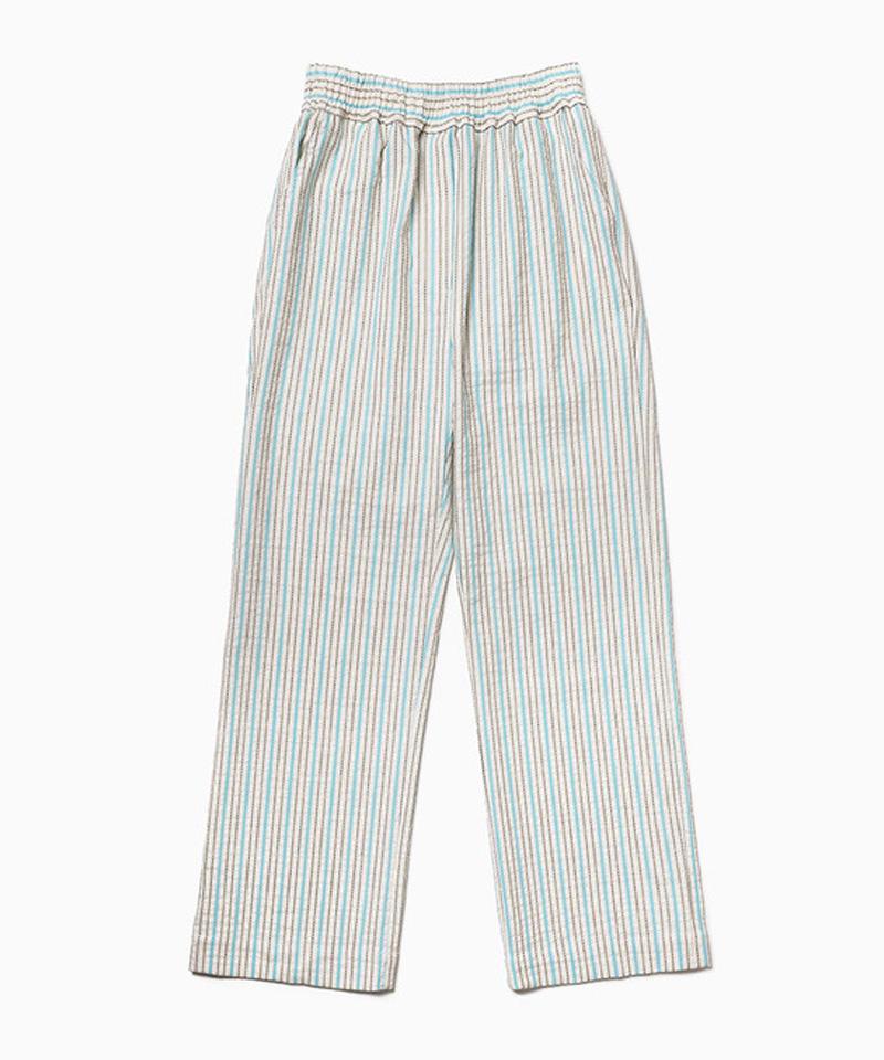 Hollideibijiteo Long Elastic Waist Pants - White