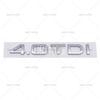 ABAB1 3D 1.6 1.9 2.0 3.0 4.0 TDI Car Trunk ABS Badge Emblem For Car Rear Tailgate Adhesive Badge Sticker for A4 A5 A6 A7 A8 Q3 Q5 Q7