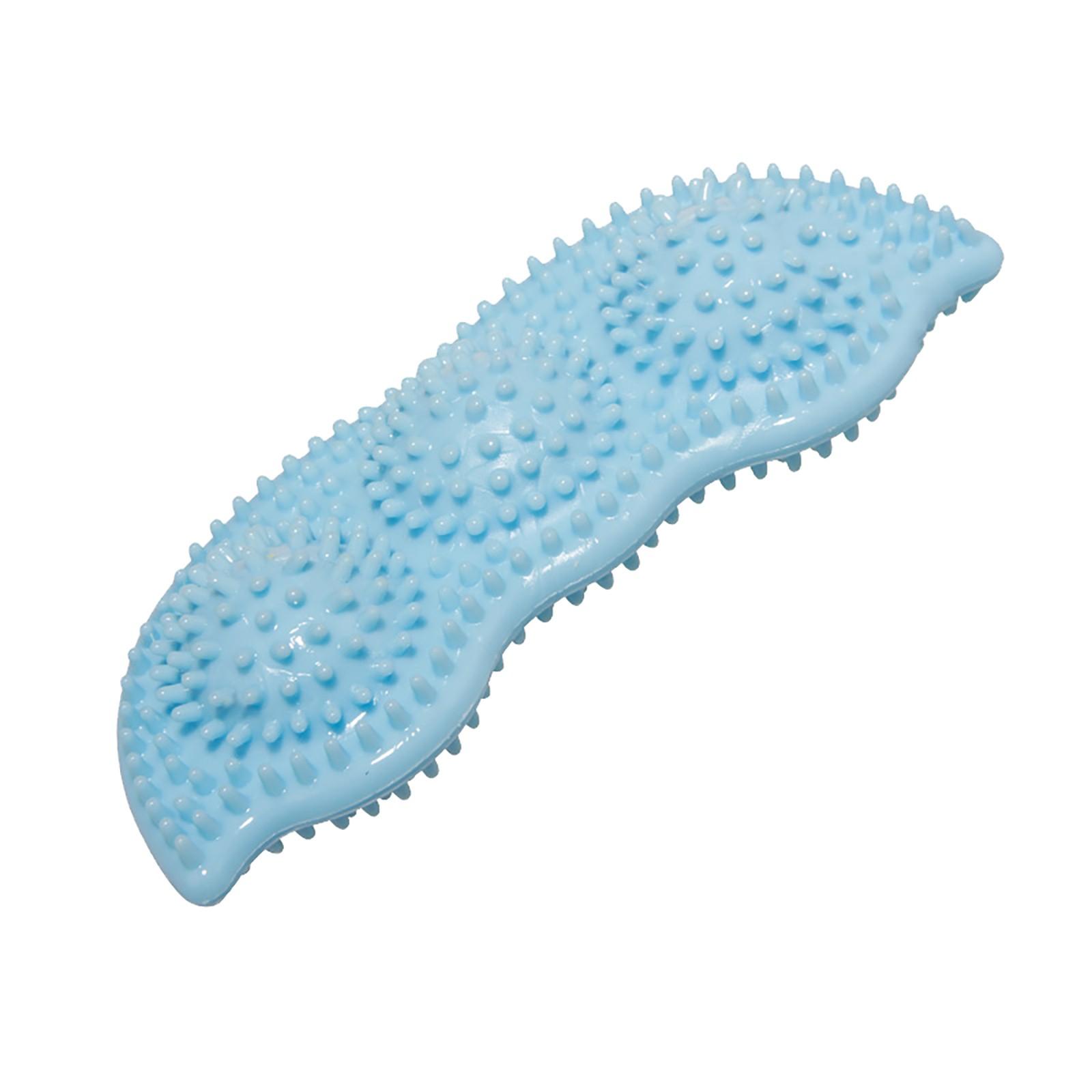 Жевательная игрушка Pet Toothbrush Мягкая и Мягкая Зубная Резина Палочка для Подбора синий