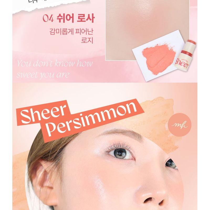 MAKEheal - Tinted Sheer Stick - 5 Colors