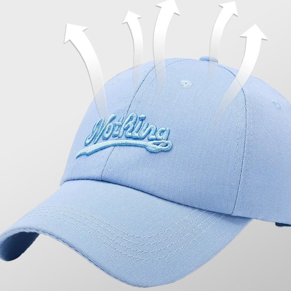 Adjustable Baseball Caps Letter Embroidery Unisex-Teens Caps New Duckbill Cap  Men