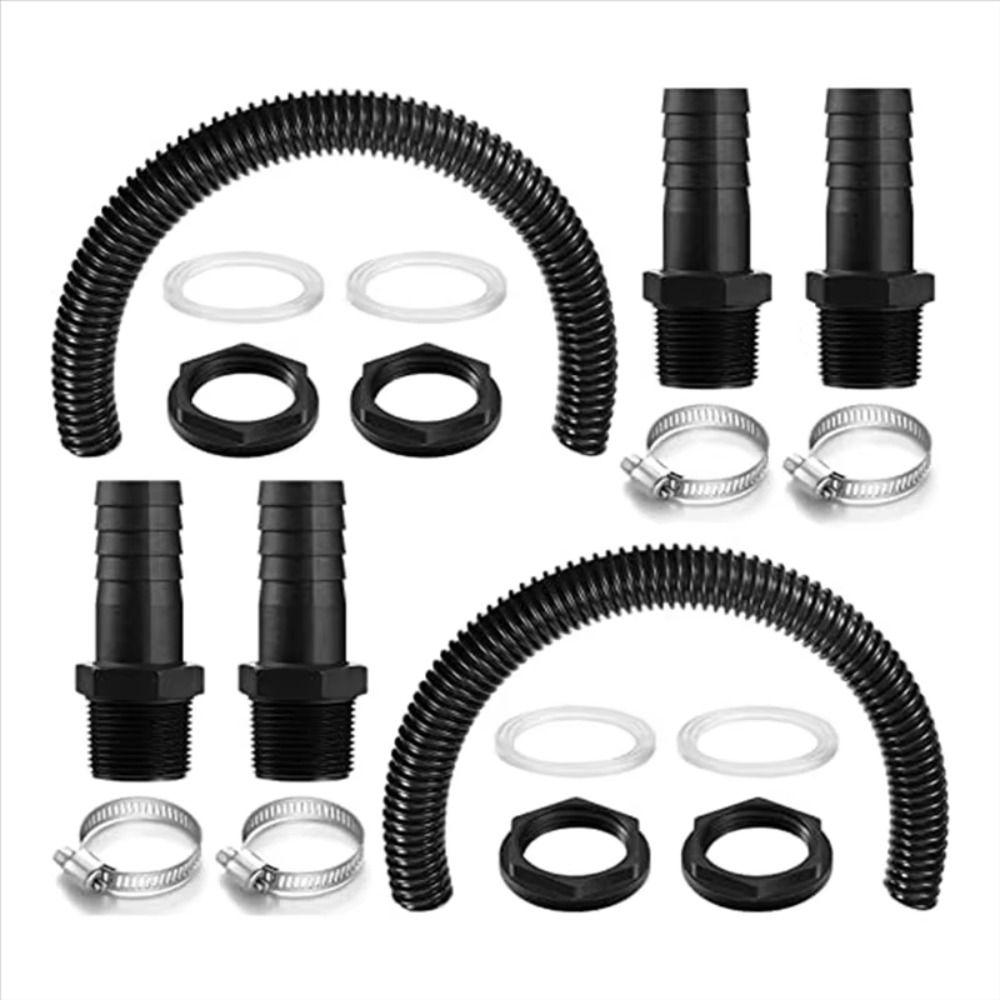 Leak-proof Plastic Connector 25mm Pipe Extension Kit Garden Water Connector  Pipe Link