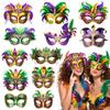 Brazilian Carnival Theme Party Decoration Mask, Carnival Diy Half Face Mask