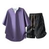 2026 Summer Casual Two-Piece Set: Loose Short Sleeve T-Shirt and Shorts