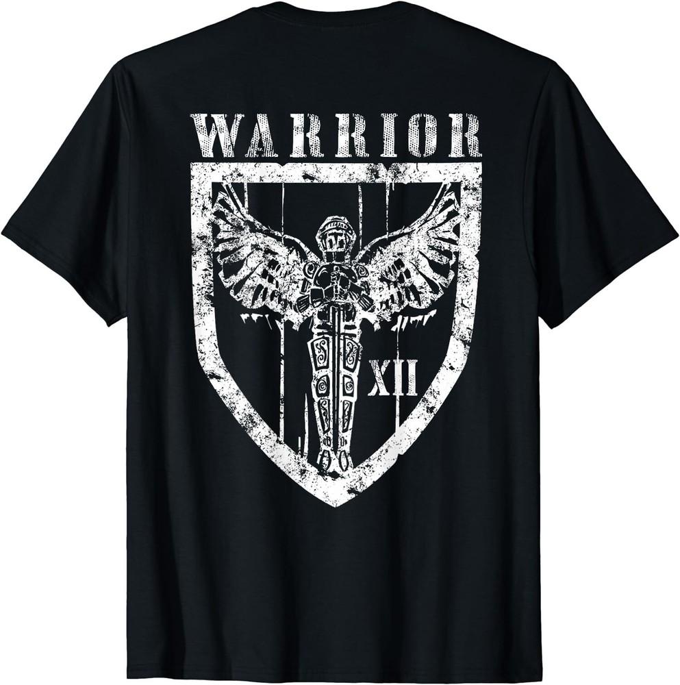 

New Limited Sword of St Saint Michael Archangel Catholic (Print On Back) T-Shirt Unisex T-Shirt XXL