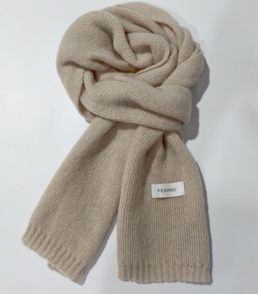 Women Cashmere Blend Scarf Women Winter Warm Thicken Luxury Solid Color Shawl Wraps Female Warm Thick Wool Neckerchief Blanket