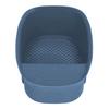 Sink Drain Basket Household Saddle Shaped Mesh Strainer for Kitchen Waste Vegetable FruitsBlue