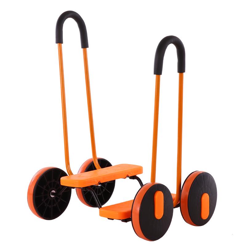 Kindergarten-Dreirad für Kinder 2-8 Jahre - Outdoor-Pedal-Fahrrad für Kleinkinder mit Eltern-Kind-Funktion