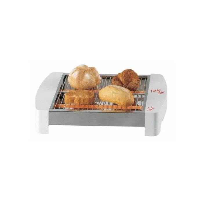 Grille-pain - JATA - 587 Tutto Pan - 400 W - 2 tranches - Gris
