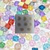 Silikonform Einzigartige Geometrische Edelsteine Kreationsformen Kleine Anhängerformen Silikontextur Großartig für Schmuckherstellung