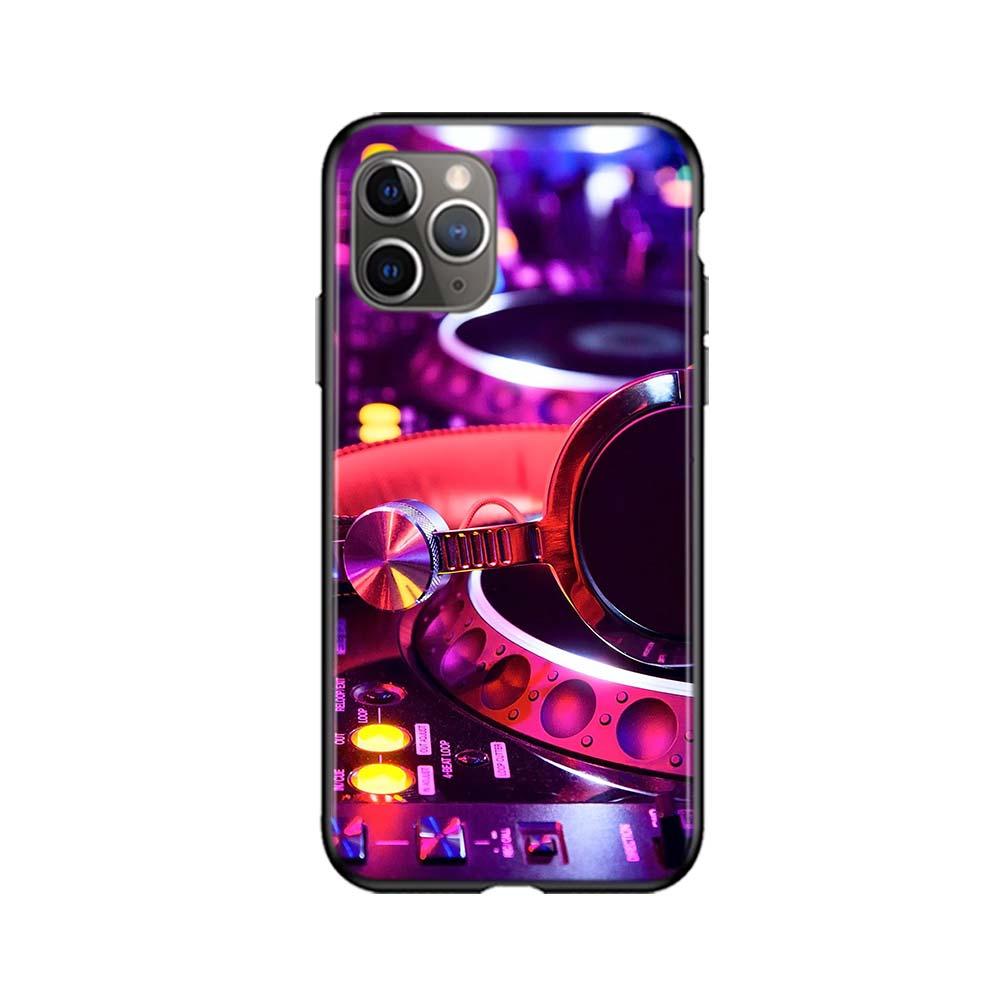 Ddj Dj Music Silicone Cover For Apple IPhone 12 Mini 11 Pro XS MAX XR X 8 7 6S 6 Plus 5S SE Phone Case