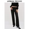 UR Women's Casual Retro Washed Denim Jeans