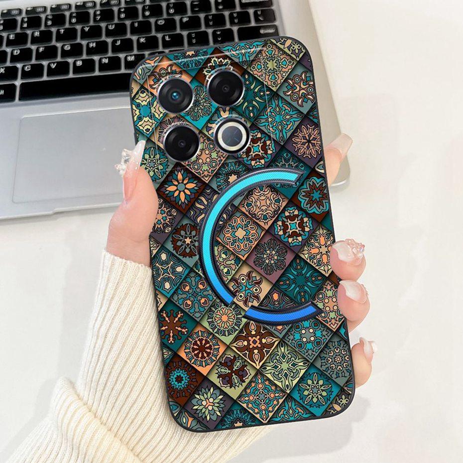 Modne malowane etui na telefon do Infinix GT 20 Pro Miękkie silikonowe odporne na wstrząsy etui do Infinix GT 20 Pro X6871 Etui Zderzaki