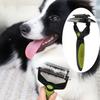 Double-sided Cutter Pet Deshedding Brush Fine Comb Teeth Pet Hair Remover Brush  Puppy