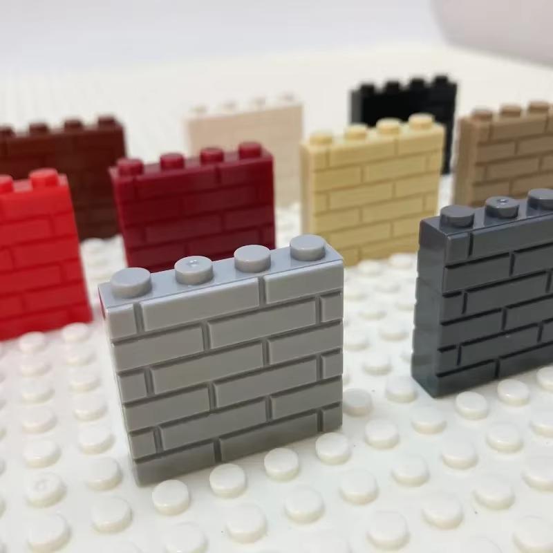 High-Quality 100Pcs Self-assembly High-Quality Building High-Quality Blocks Urban Area High-Quality Moc High-Quality Thick High-Quality Wall