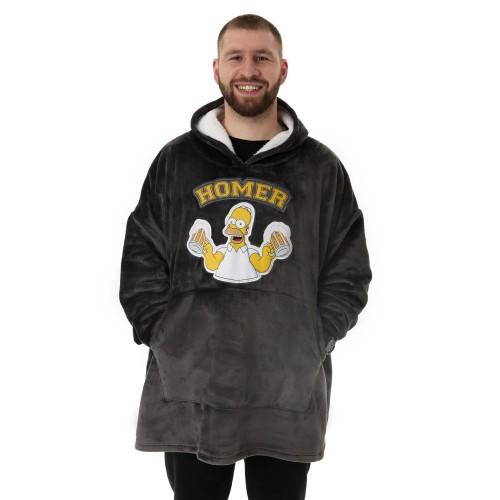 THE SIMPSONS Herren Homer Simpson Decken-Hoodie