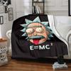 1 Stück Rick & Morty Flanell-Kuscheldecke Leicht Weich Warm Ganzjahresdecke für Sofa, Bett, Reise, L1028108