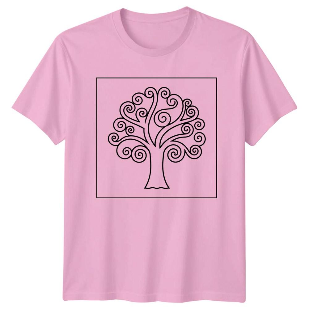 Swirl Tree Art Nature Unisexs TShirt Unisexs Tee Graphic Unisex Top