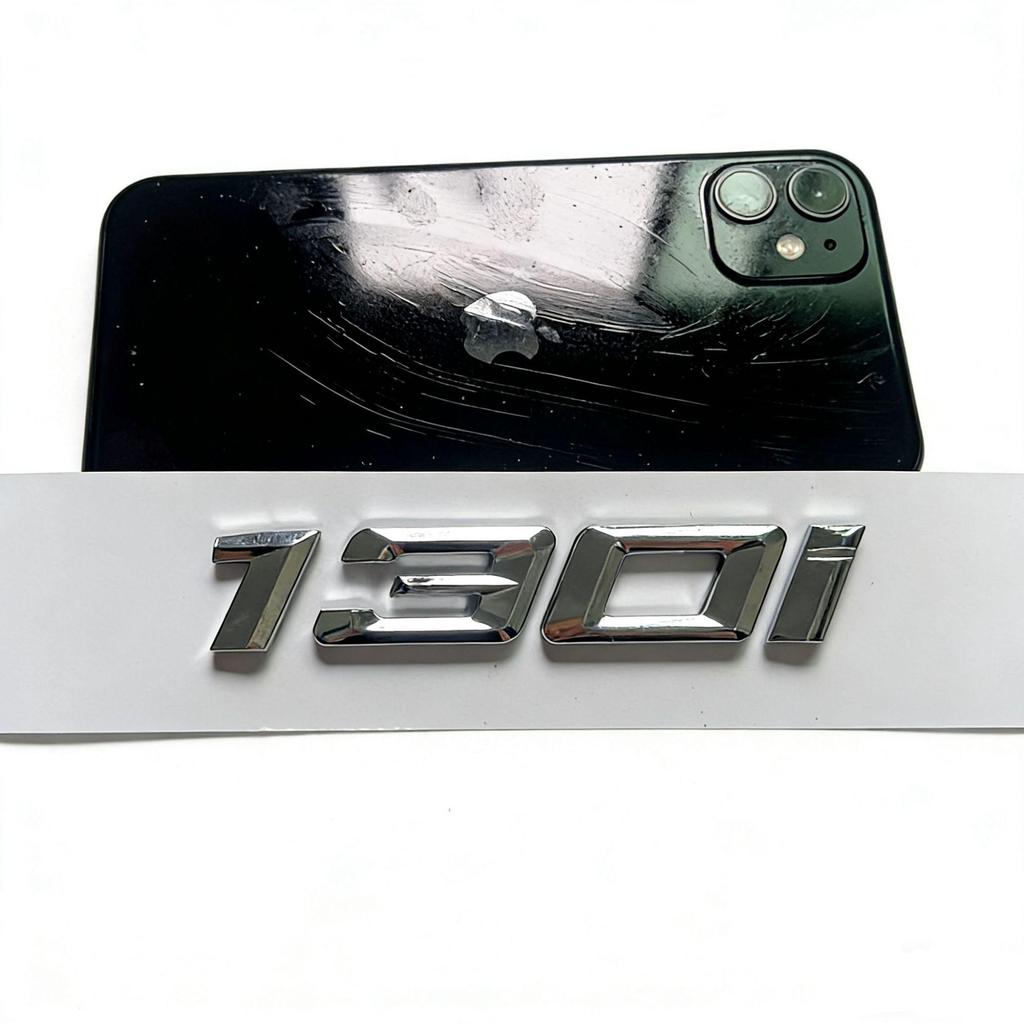 Applicable for New BMW 116i, 118i, 120i, 125i, and 135i Models: Car Emblem, Word Emblem, Tail Emblem.