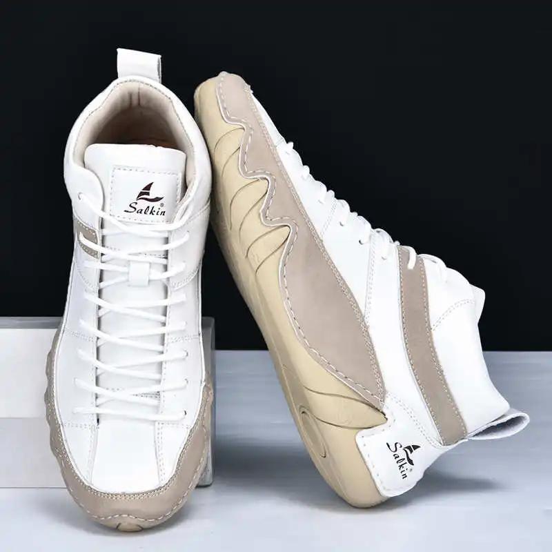Fashion Oversize Gents Casual Woman Sneakers Vulcanize Women's Flats Basketball Shoes 47 Sport Fashion-man Real High Quality