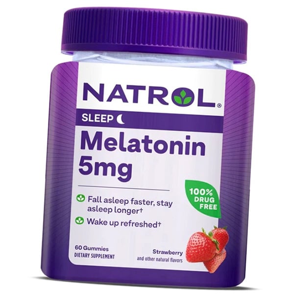 Chewable Melatonin, Melatonin 5 Gummies, Natrol  (72358037)