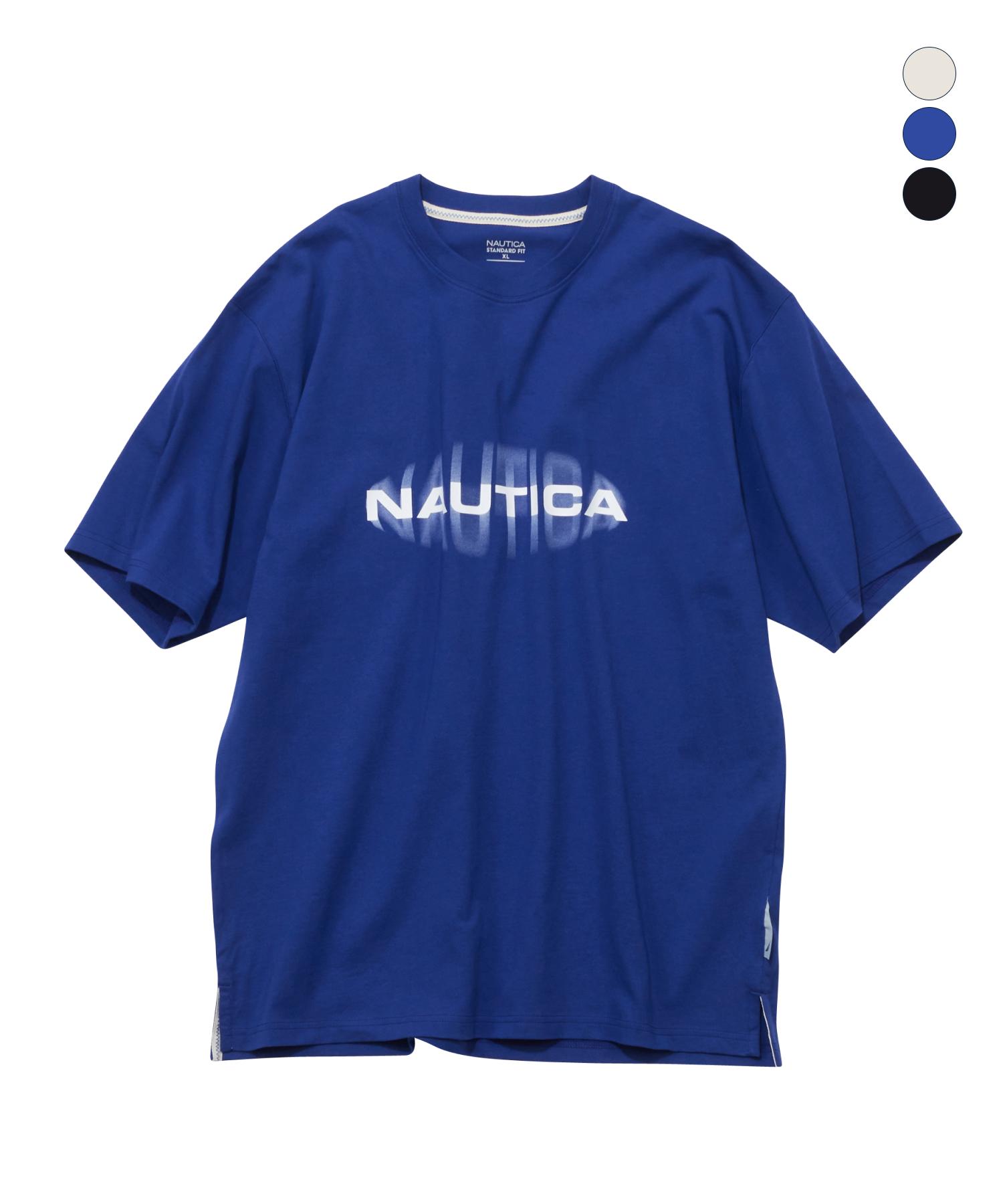 Notica Wave Logo T-Shirt Cream/L