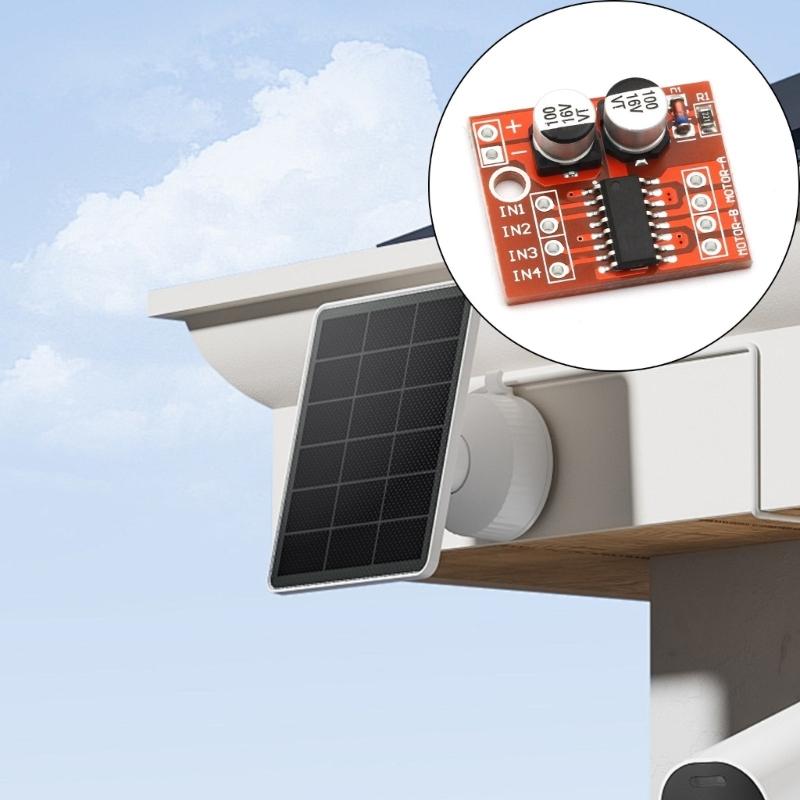2Channel High Current Power Motor Driver Controller Board with H Bridge Design and Compactly Design for DIY Electronics