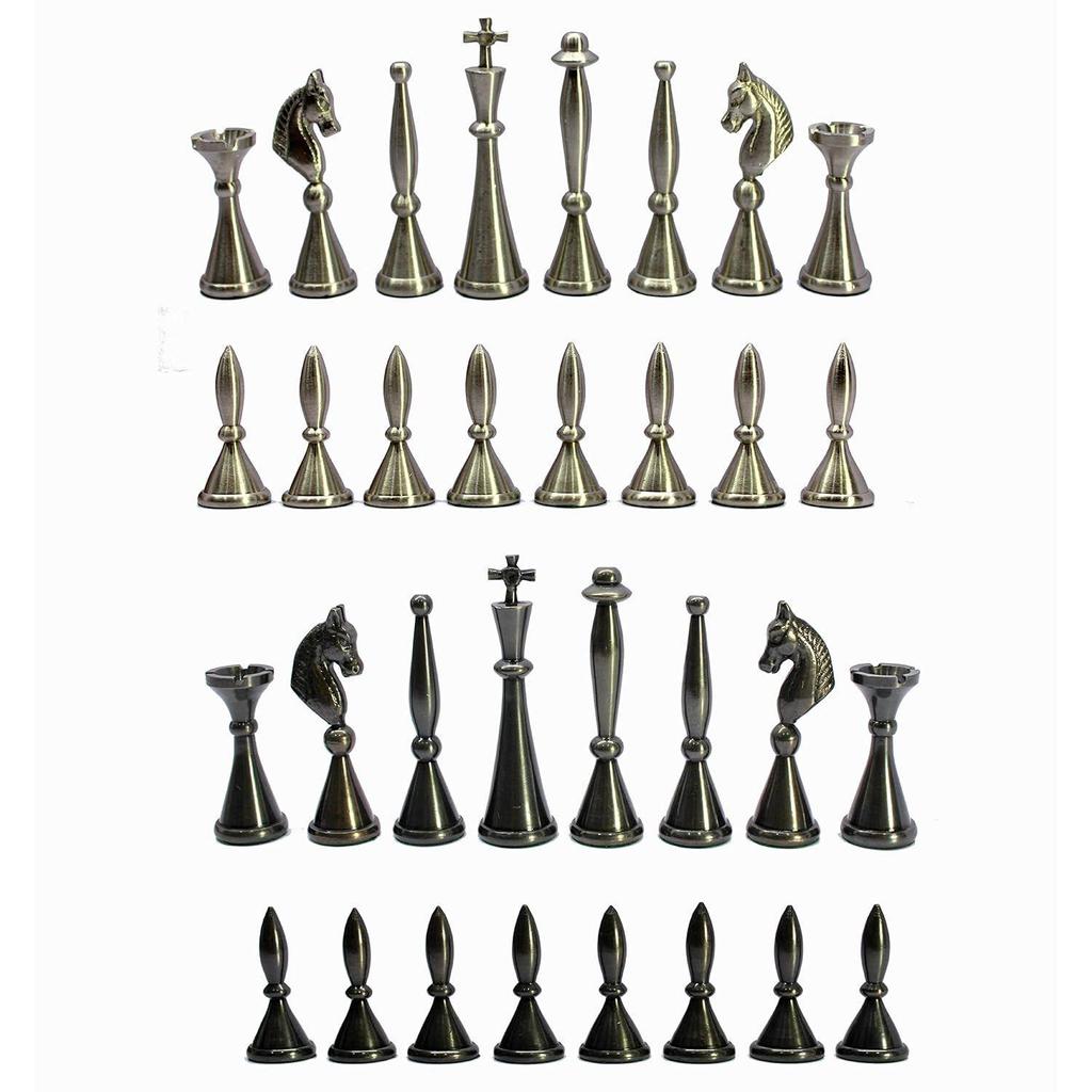 Brass Chess Pieces Coins Pawns Chessmen - Copper Metal Chess Pieces