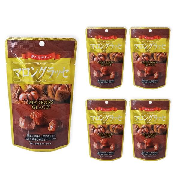 

French Marron Glace Sweet Chestnuts, 40g, 5 pieces, Korean nuts
